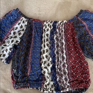 Off the shoulder top